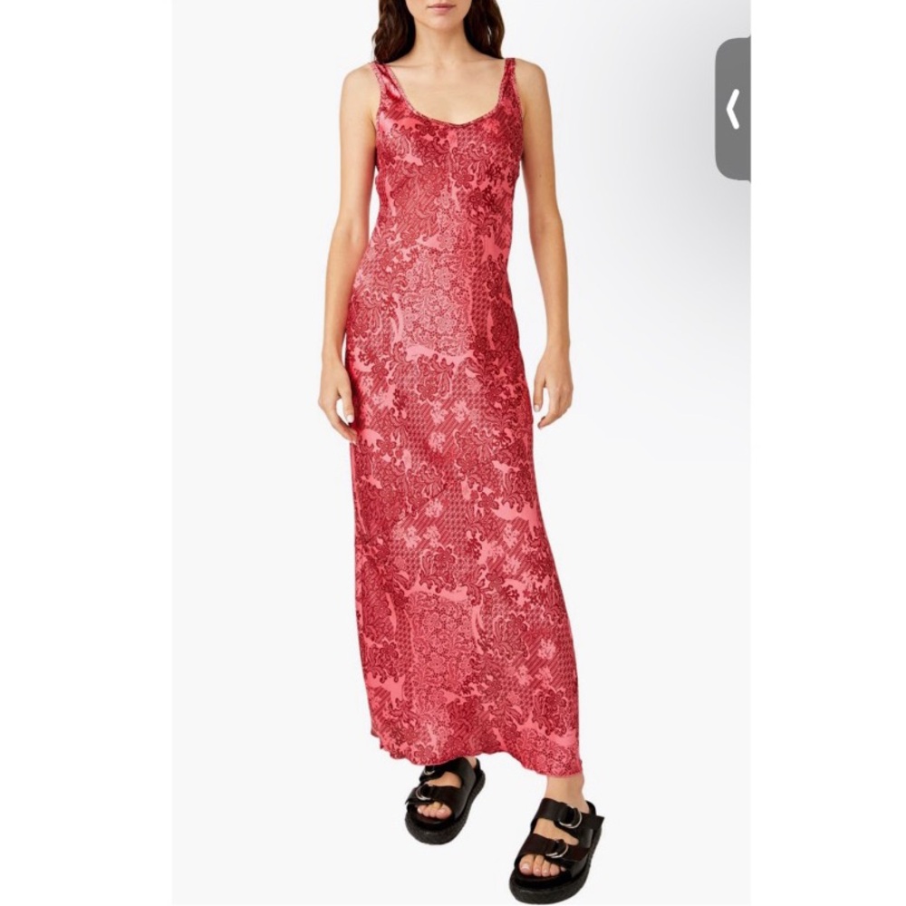 Free People Worth the Wait Floral Maxi Dress